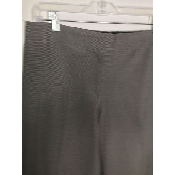 Liz Claiborne Womens Large Dress Pants Trousers Career Black Houndstooth - Picture 3 of 12
